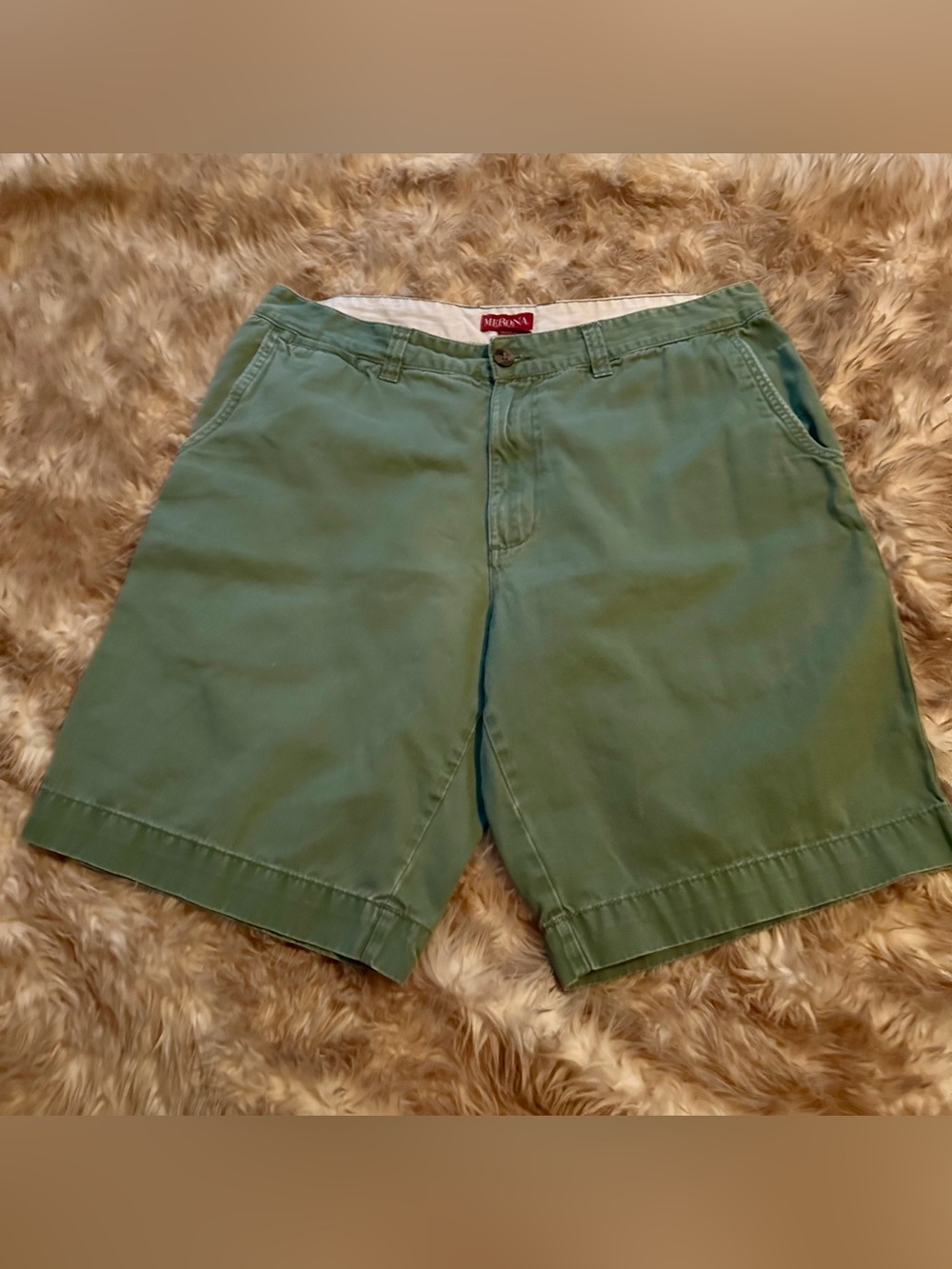 Merona Flat Front Men’s Chino Shorts